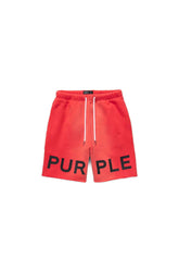 PURPLE BRAND P446 Heavyweight Fleece Short at Gravity NYC